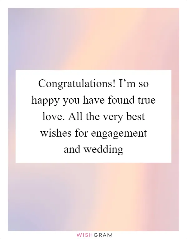 Congratulations! I’m so happy you have found true love. All the very best wishes for engagement and wedding