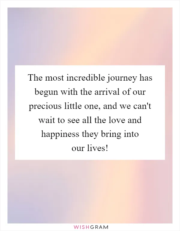 The most incredible journey has begun with the arrival of our precious little one, and we can't wait to see all the love and happiness they bring into our lives!