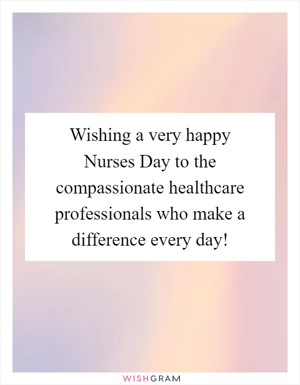 Wishing a very happy Nurses Day to the compassionate healthcare professionals who make a difference every day!