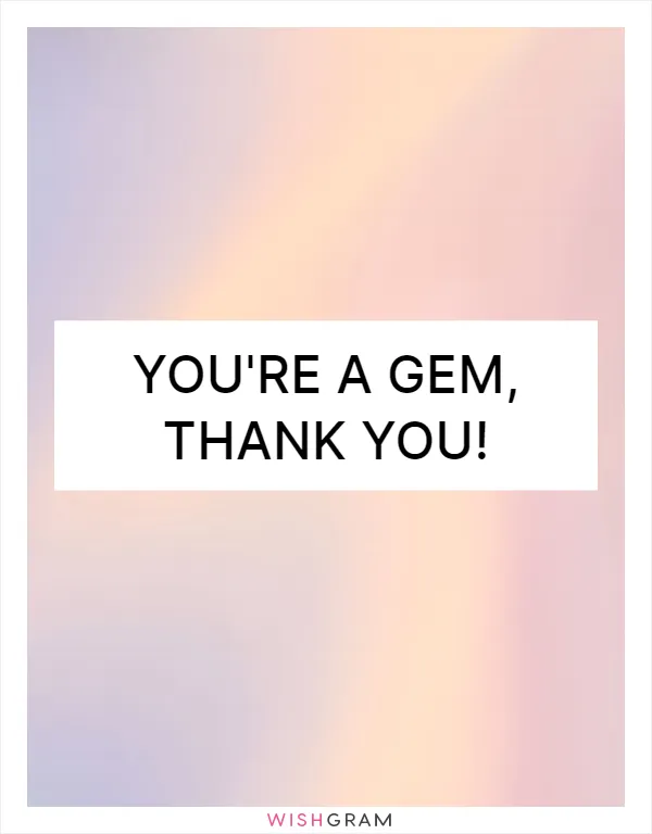 You're a gem, thank you!